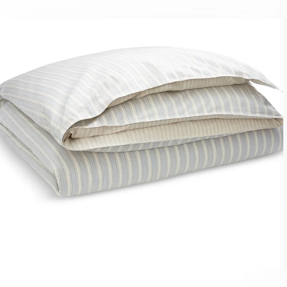NWT Lauren Ralph Lauren Graydon Bold Stripe Comforter
